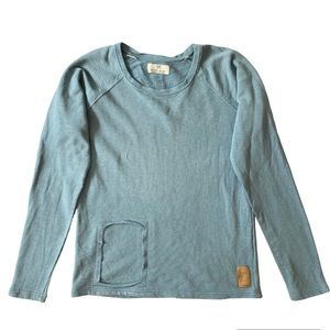 Scotch & Soda Blue Crew Neck Sweatshirt Pullover